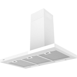 Вытяжка Korting KHC 9989 GW (белое стекло) фото 
