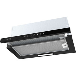 Вытяжка Korting KHP 6975 GN (чёрное стекло) фото 