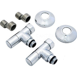 Вентиль запорный угловой Тругор 3/4"-1/2"(КР) (цена указана за пару) 00-00036570 фото 