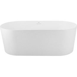 Ванна отдельностоящая BelBagno 170x80 см BB411-1700-800-MATT, белый матовый фото 