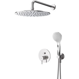 Душевая система для душа Cezares LEAF-DSIP-30-L-01, Цвет производителя: хром фото 