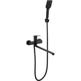 Смеситель для ванны Esko Singapore black SB 31, чёрный матовый фото 