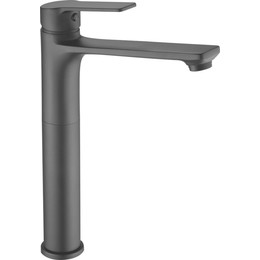 Смеситель для раковины высокий Esko Singapore black SB 25, чёрный матовый фото 