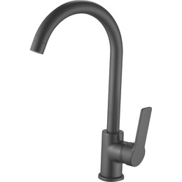 Смеситель для кухни Esko Singapore black SB 519, чёрный матовый фото 