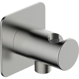 Шланговое подсоединение с держателем WasserKraft Spree A275, никель фото 