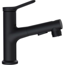 Смеситель для раковины BelBagno BB-LVMD-NERO-W0, чёрный матовый, Цвет производителя: чёрный матовый фото 