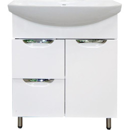 Тумба напольная с раковиной Loranto Стиль-70/2 см CS00067860 (раковина Балтика 70) фото 