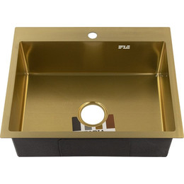 Кухонная мойка Fabia Profi 60503Z 0.8 мм, золото фото 