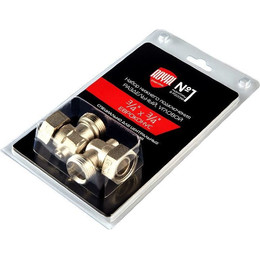 Набор нижнего подключения угловой раздельный Royal Thermo 3/4х3/4ЕК RTE 07.0021 фото 