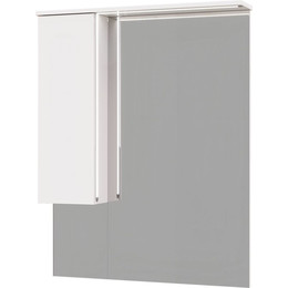 Зеркало-шкаф Mirsant Soho LED 80 см L фото 