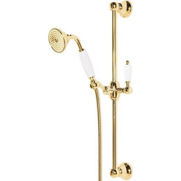 Душевой гарнитур Cezares CZR-U-S-03/24-Bi, золото фото 