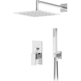 Душевая система для душа Cezares PORTA-DSIPQ-25-01, Цвет производителя: хром фото 