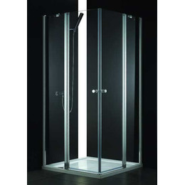 Душевое ограждение Cezares 120х100 см ELENA-W-AH-2-120/100-C-Cr, хром/прозрачное фото 