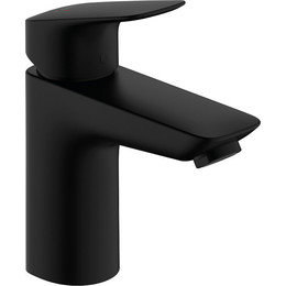 Смеситель для раковины Hansgrohe Logis 71107670, чёрный матовый фото 