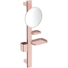 Стойка с мыльницей и зеркалом Ideal Standard BD589RO, розовый фото 