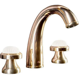 Смеситель для раковины Boheme Satin 297-ST, золото фото 