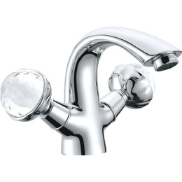 Смеситель для раковины Boheme Brillante Presente Swarovski 351, chrome фото 