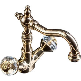 Смеситель для раковины Boheme Flora 292-FL, бронза фото 