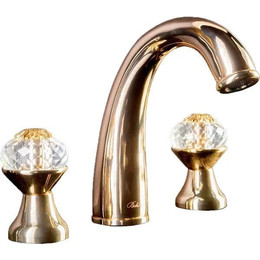 Смеситель для раковины Boheme Flora 297-FL, бронза фото 