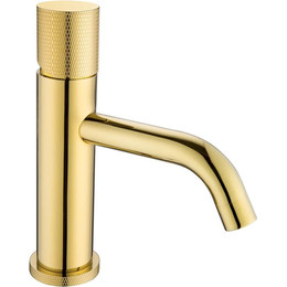 Смеситель для раковины Boheme Stick 121-GG.2, золото фото 
