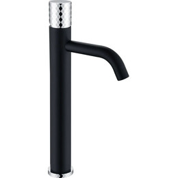 Смеситель для раковины высокий Boheme Stick 122-BCR, black chrome, Цвет производителя: black chrome фото 