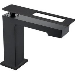 Смеситель для раковины Boheme Q 141-BB, чёрный, Цвет производителя: чёрный фото 