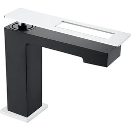 Смеситель для раковины Boheme Q 141-BCR, black chrome фото 