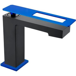 Смеситель для раковины Boheme Q 141-BUW, black blue, Цвет производителя: black blue фото 