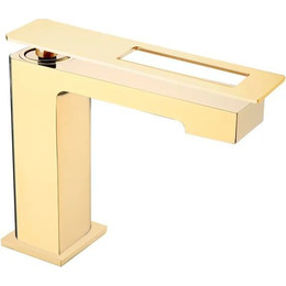 Смеситель для раковины Boheme Q 141-GG, золото, Цвет производителя: золото фото 