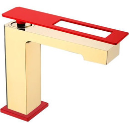 Смеситель для раковины Boheme Q 141-GR, gold-red, Цвет производителя: gold-red фото 