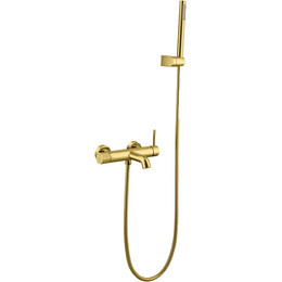 Смеситель для ванны Boheme Uno 463-G, gold, Цвет производителя: gold фото 