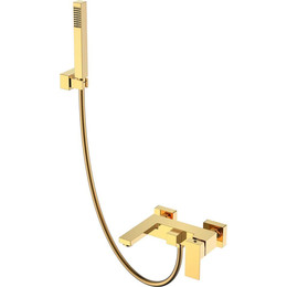 Смеситель для ванны Boheme Qubic 473-G, gold, Цвет производителя: gold фото 