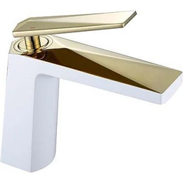 Смеситель для раковины Boheme Venturo 381-W, white gold, Цвет производителя: white gold фото 