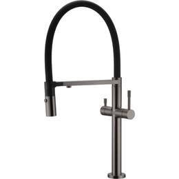 Смеситель для кухни Boheme Uno 115-GM, gun metal, Цвет производителя: gun metal фото 