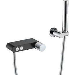 Смеситель для ванны Boheme Stick 123-BCR.2, black chrome, Цвет производителя: black chrome фото 