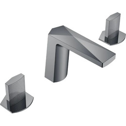 Смеситель для раковины Boheme Venturo 150-SGM-TOUCH, shine gun metal фото 