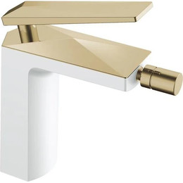 Смеситель для биде Boheme Venturo 386-W, white gold, Цвет производителя: white gold фото 