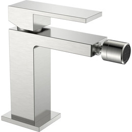 Смеситель для биде Boheme Qubic 476-NB, nickel brush, Цвет производителя: nickel brush фото 