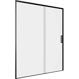 Душевая дверь Aquanet Pleasure Evo AE65-N140-BT 140 см 312541, чёрный/прозрачное фото 