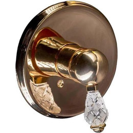 Смеситель для душа Boheme Crystal 285-CRST (со скрытой частью) золото фото 