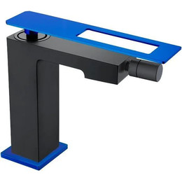 Смеситель для биде Boheme Q 146-BUW, black blue, Цвет производителя: black blue фото 