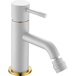 Смеситель для биде Boheme Uno 466-WG, white gold, Цвет производителя: white gold фото 