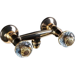 Смеситель для душа Boheme Flora 294-FL, золото фото 