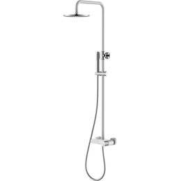 Душевая стойка Boheme Stick 128-WCR.2, white chrome, Цвет производителя: white chrome фото 