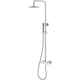 Душевая стойка Boheme Stick 128-WCR, white chrome, Цвет производителя: white chrome фото 