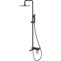 Душевая стойка Boheme Q 148-BB, чёрный матовый, Цвет производителя: чёрный матовый фото 