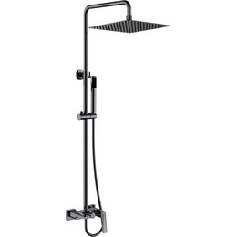 Душевая стойка Boheme Venturo 378-SGM, shine gun metal, Цвет производителя: shine gun metal фото 