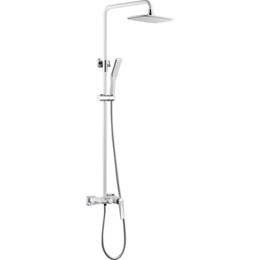 Душевая стойка Boheme Venturo 378-W, white chrome, Цвет производителя: white chrome фото 