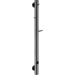 Полотенцесушитель электрический Boheme Uno П1 1300x200 мм 724-SGM, shine gun metal, Цвет производителя: shine gun metal фото 