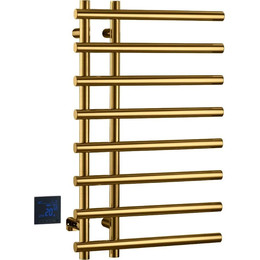 Полотенцесушитель электрический Boheme Venturo П8 100x800 мм 722-BR, бронза, Цвет производителя: бронза фото 